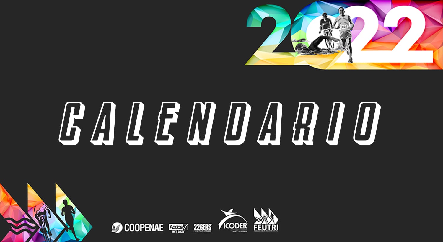 Calendario Triatlón, Duatlón y Acuatlón 2022.
