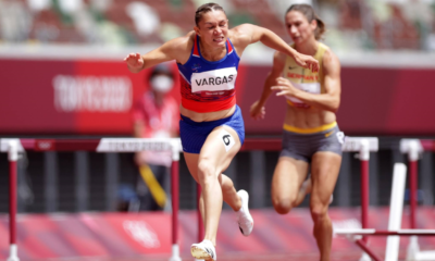 Andrea Vargas rompe récord nacional de 60 metros vallas como preparación para el mundial en Serbia