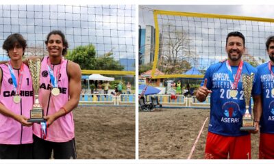 CCDR Aserrí B y Caribe ACE campeones de Playa