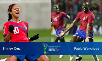 Cruz y Wanchope, asistentes del sorteo oficial de la Copa Mundial Femenina Sub-20 de la FIFA™