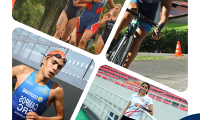 Raquel Solís y Álvaro Campos competirán este fin de semana en el Campeonato Centroamericano y del Caribe de Triatlón