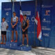 Semana de clasificación al mundial Junior de Word Triatlón y dos terceros lugares.