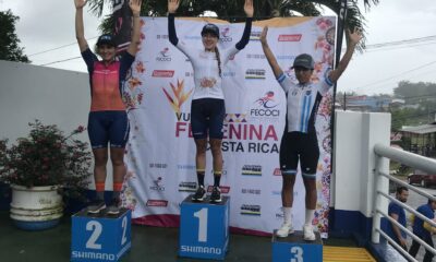 Segunda etapa de la Vuelta Femenina fue recibida en Santa Rosa con presencia de lluvia