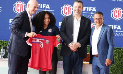 Infantino anuncia: “Los eventos de FIFA seguirán llegando al país del Pura Vida”