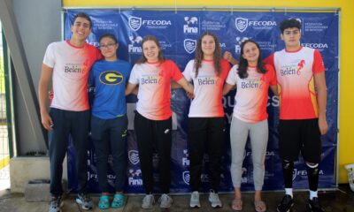 Nadadores ticos competirán en el Mundial Junior en Perú