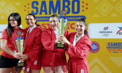 Costa Rica tuvo una destacada participación en Panamericano de Sambo