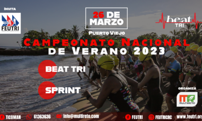 El Campeonato Nacional de Triatlón llega a Puerto Viejo