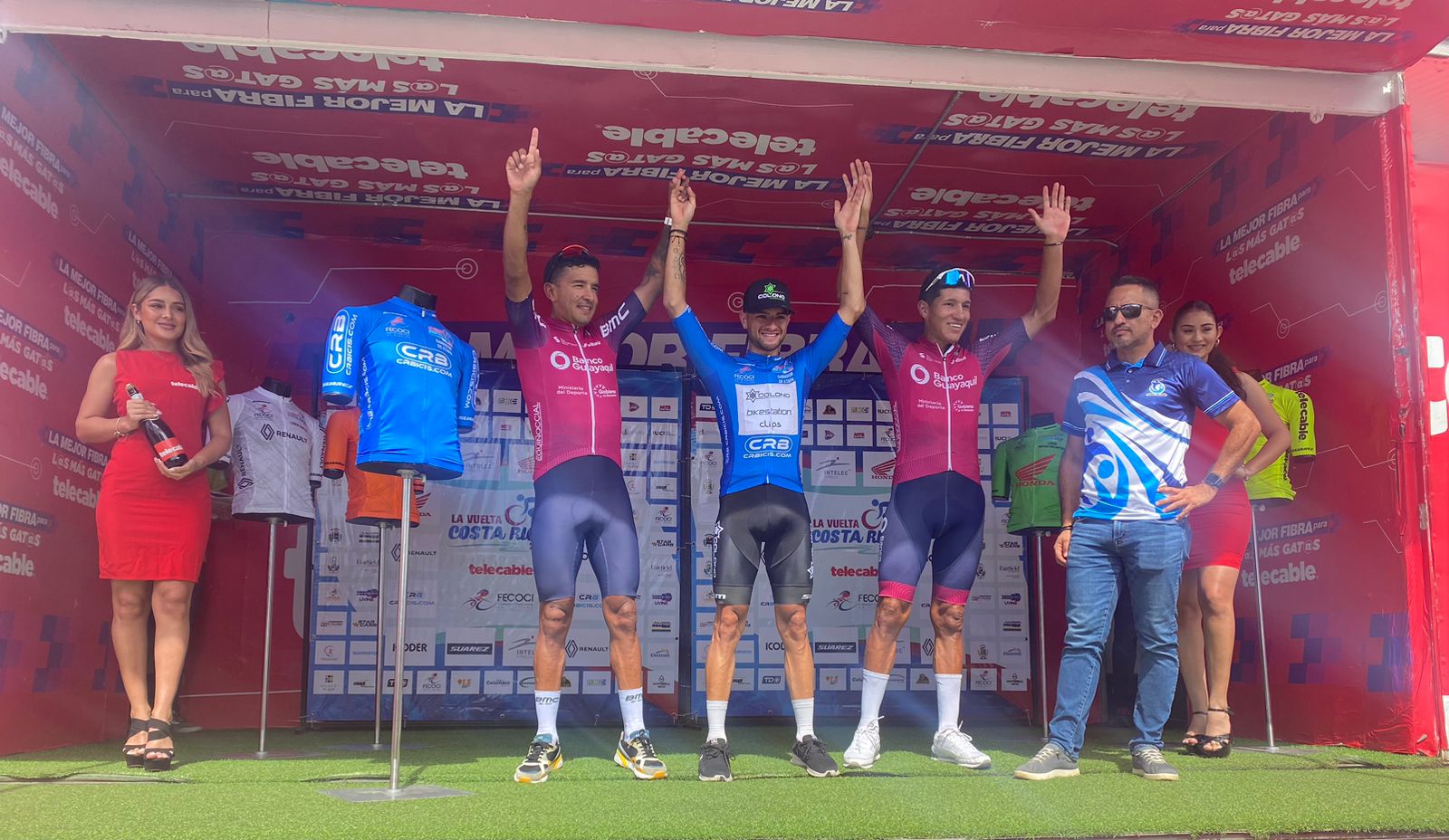 Sebastián Moya conquistó la sexta etapa de la Vuelta Costa Rica Telecable 2022