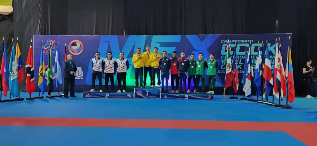 Karatecas costarricenses destacan con excelentes resultados en el clasificatorio para San Salvador 2023