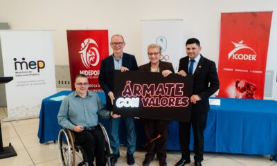MEP, MIDEPOR, ICODER y Comité Olímpico lanzan iniciativa: «Ármate CON Valores”
