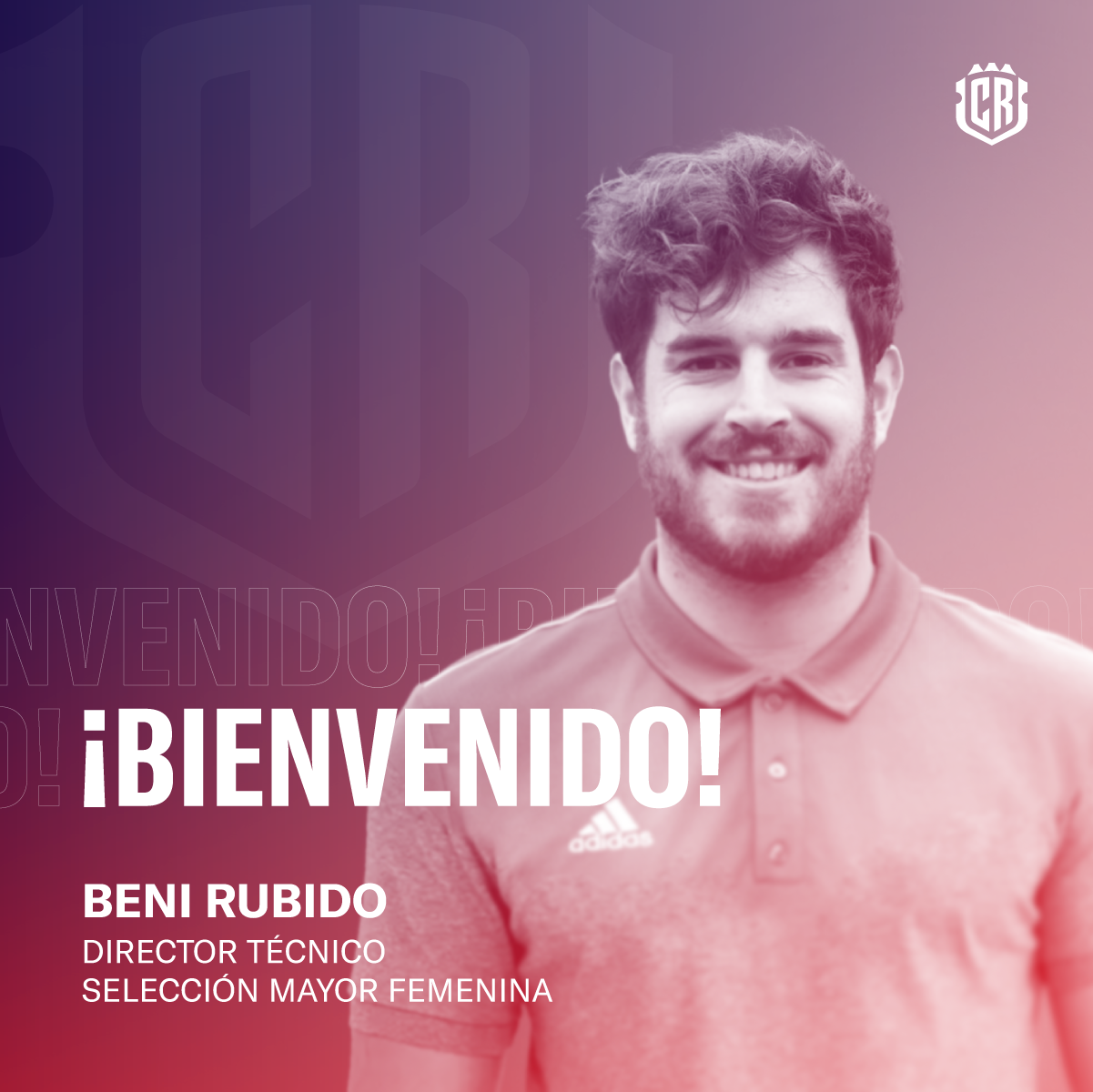 Español Beni Rubido es el nuevo Director Técnico de la Selección Mayor Femenina