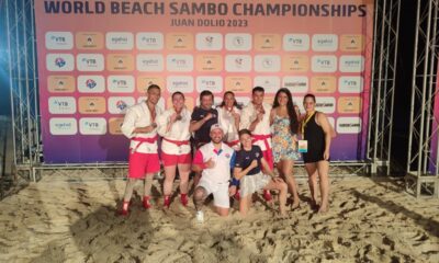 Costa Rica gana histórica medalla de bronce por equipos en Mundial de Sambo Playa