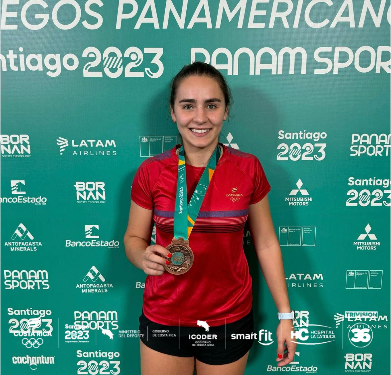 Santiago 2023: Maricruz Ortiz es la primera mujer en alcanzar medalla Panamericana en racquetbol