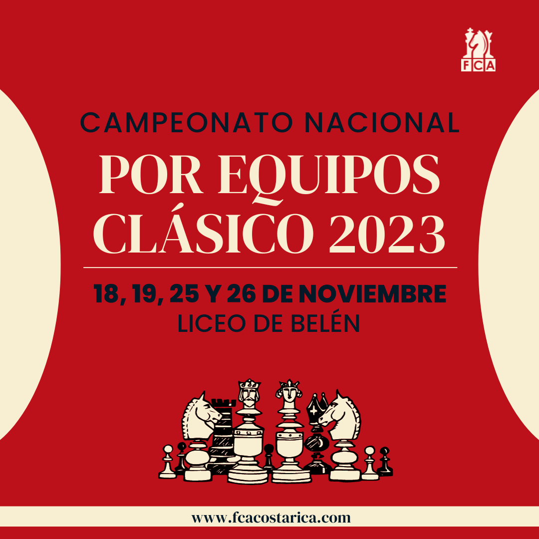 Bases específicas Campeonato Nacional por Equipos Clásico 2023