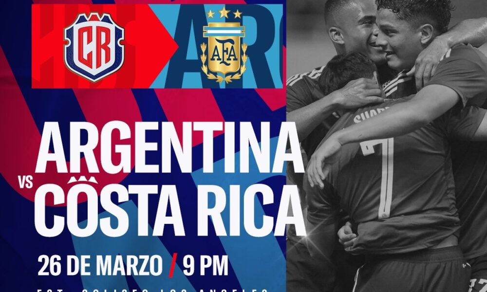 Costa Rica enfrentará a la Campeona del Mundo en marzo