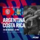 Costa Rica enfrentará a la Campeona del Mundo en marzo