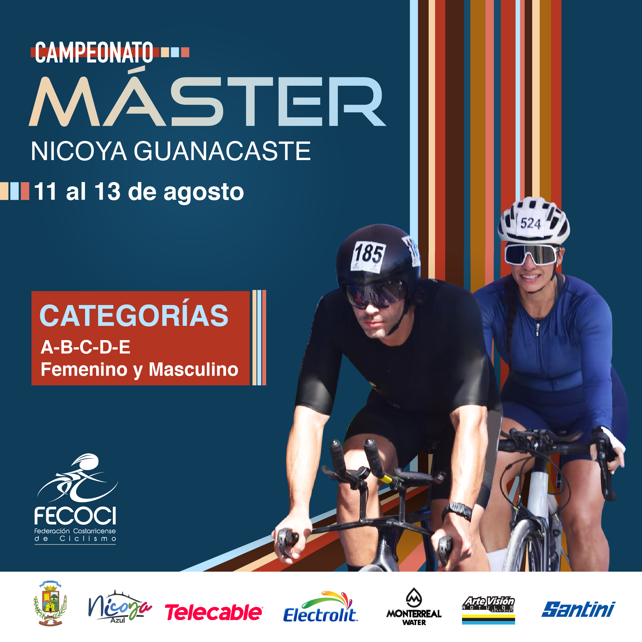 Habilitadas las inscripciones para los Campeonatos de Ruta Máster