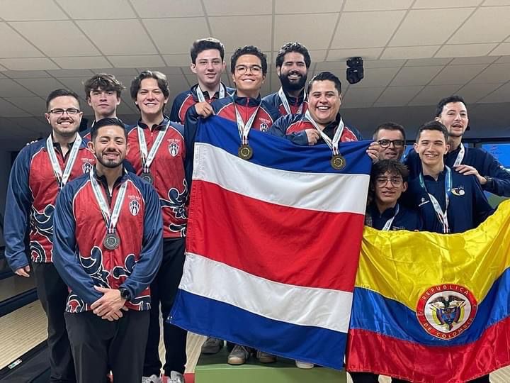 Costa Rica destacó con múltiples medallas en el Campeonato Iberoamericano de Boliche
