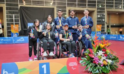 El Para Tenis de Mesa de Costa Rica cierra con seis medallas en Bogotá