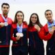 Ráquetbol obtiene medalla de plata en dobles masculino