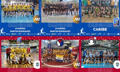 Academia Martín Rodríguez triunfa en ambas ramas de Mini Voleibol