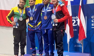 Sebastián Sancho le da la primera medalla a Costa Rica en los Juegos Centroamericanos y del Caribe