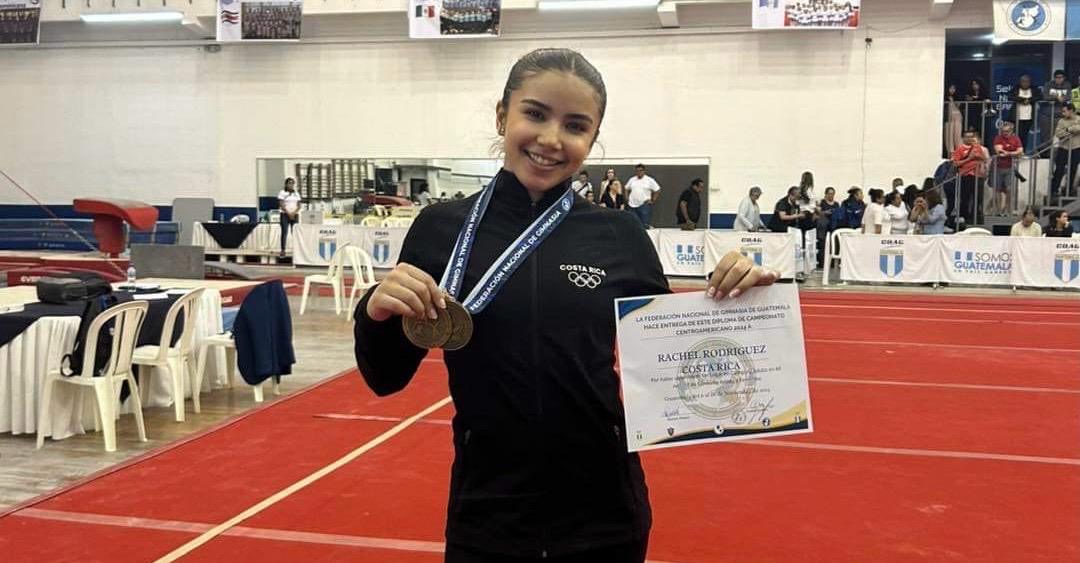 Costa Rica suma 5 medallas de oro,  2 de plata y 3 de bronce en Centroamericano de Gimnasia