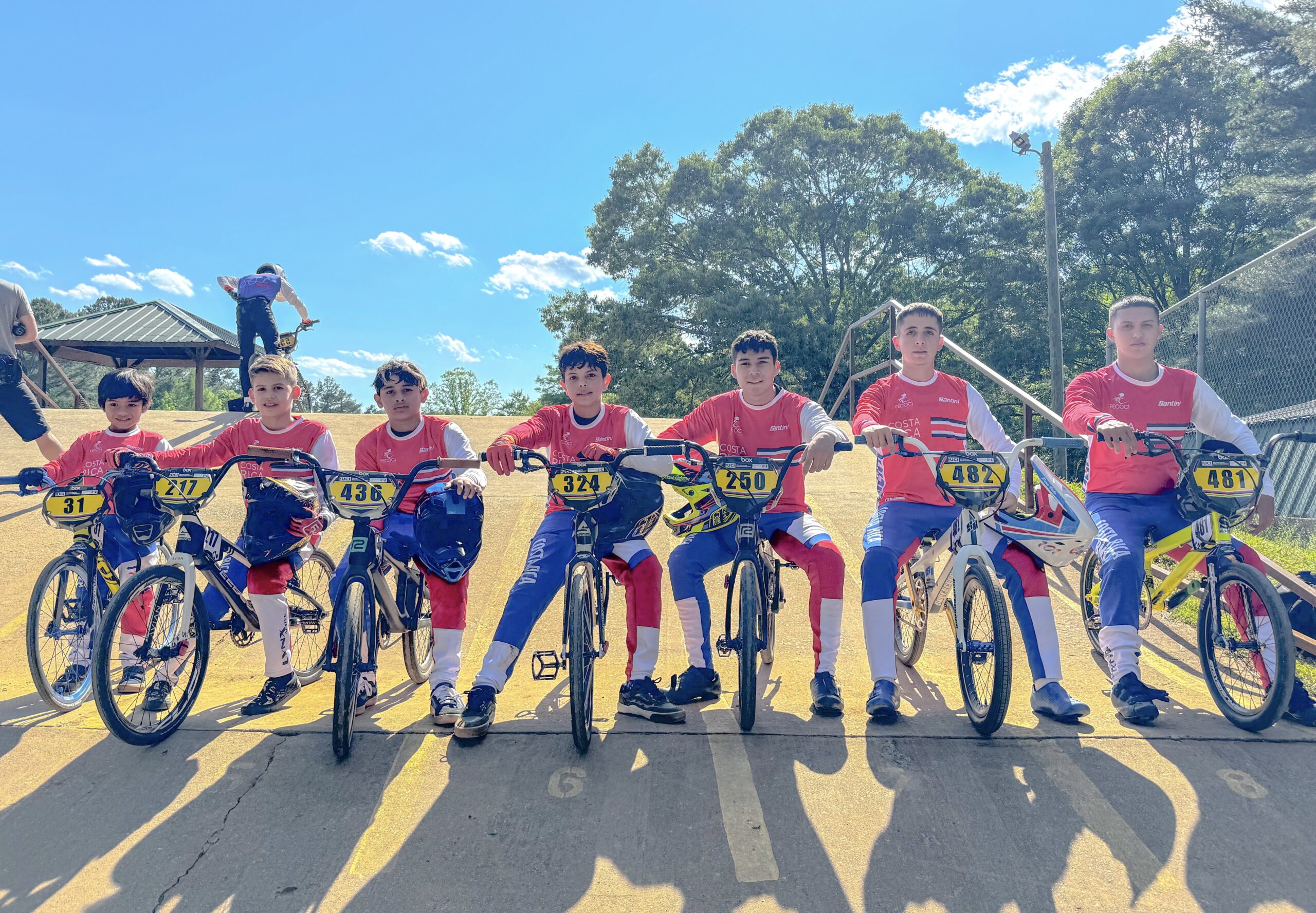 Ocho ticos inician este lunes su participación en el Mundial UCI BMX 2024 en Estados Unidos
