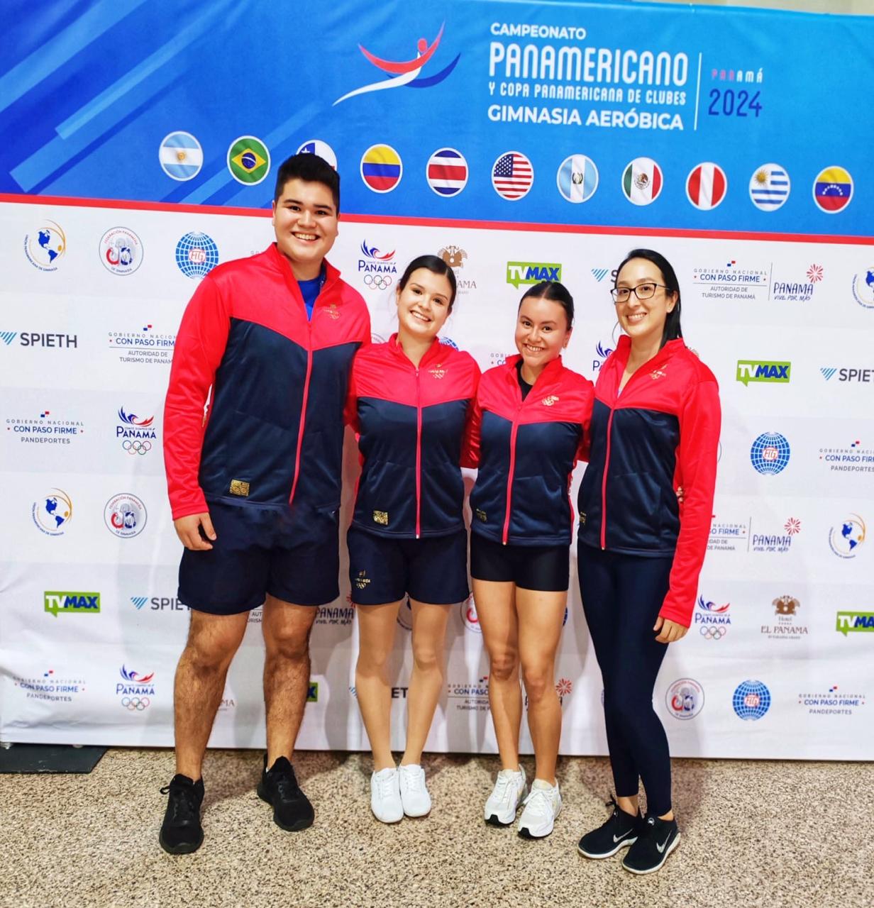 Todo listo para el debut de Costa Rica en el Campeonato de Gimnasia Aeróbica