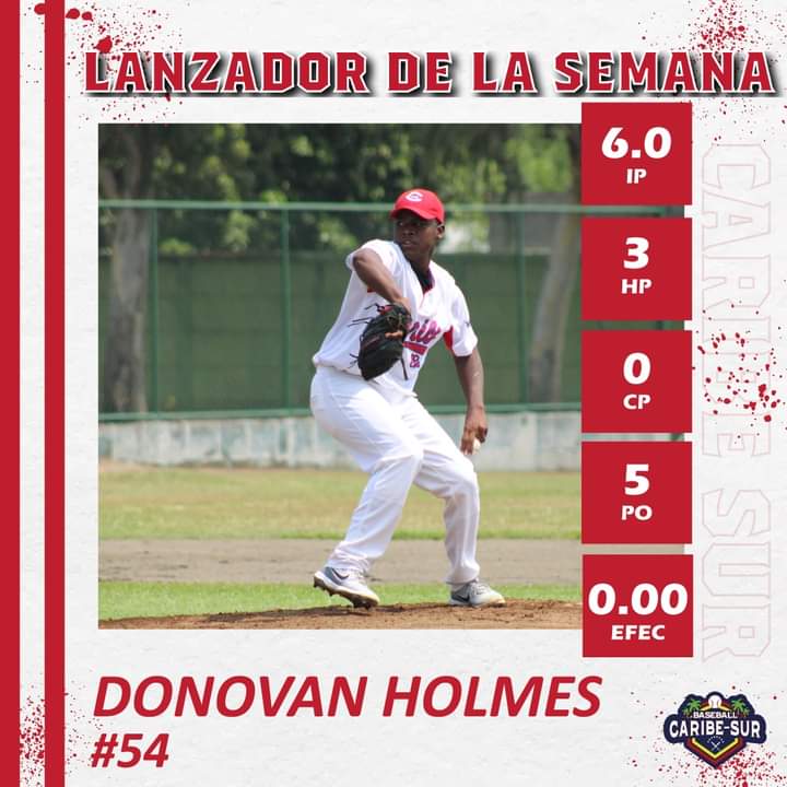 Lanzador tico nombrado el mejor de la semana