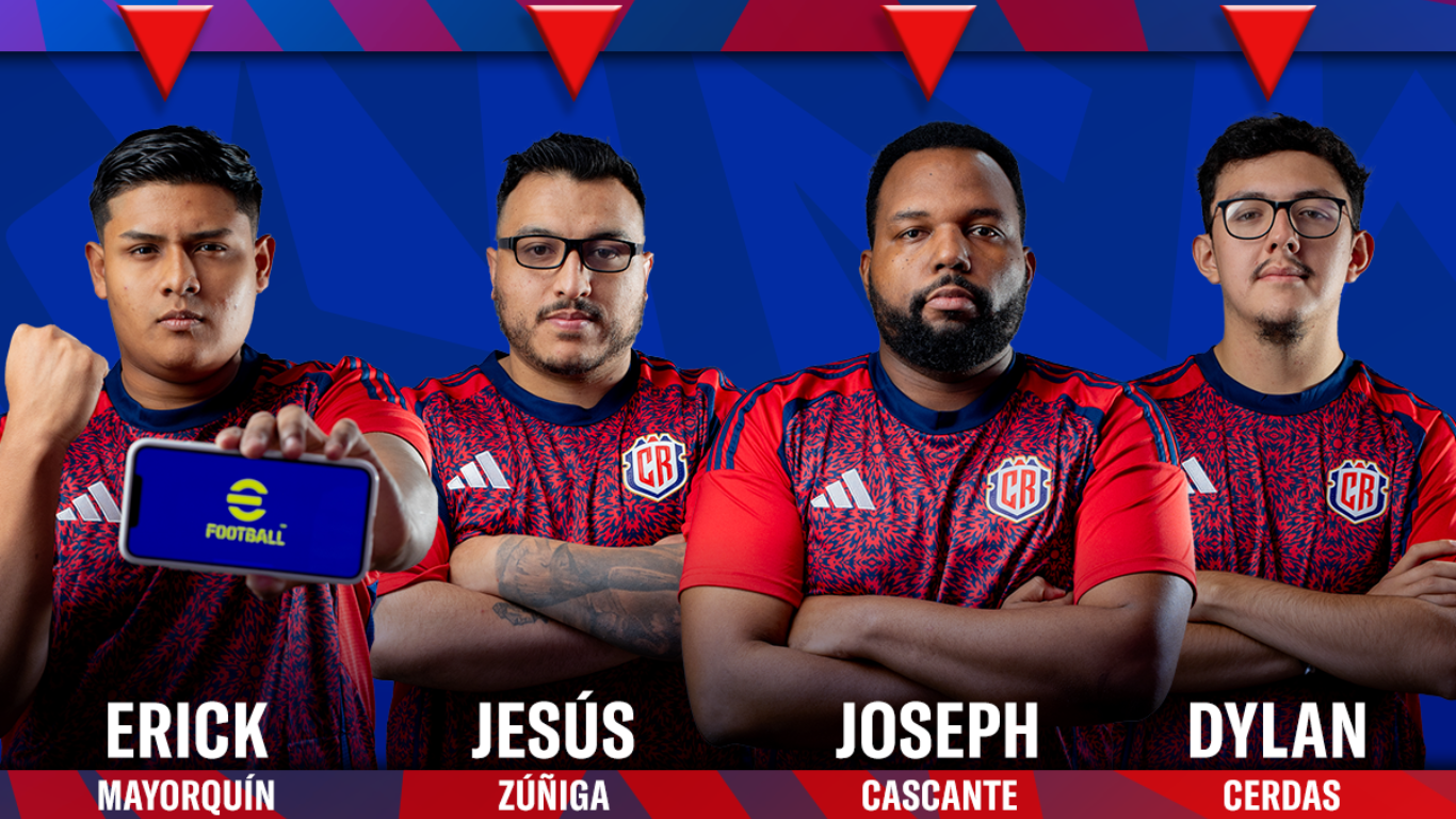 Todo listo para el debut de Costa Rica en el Mundial de eFootball