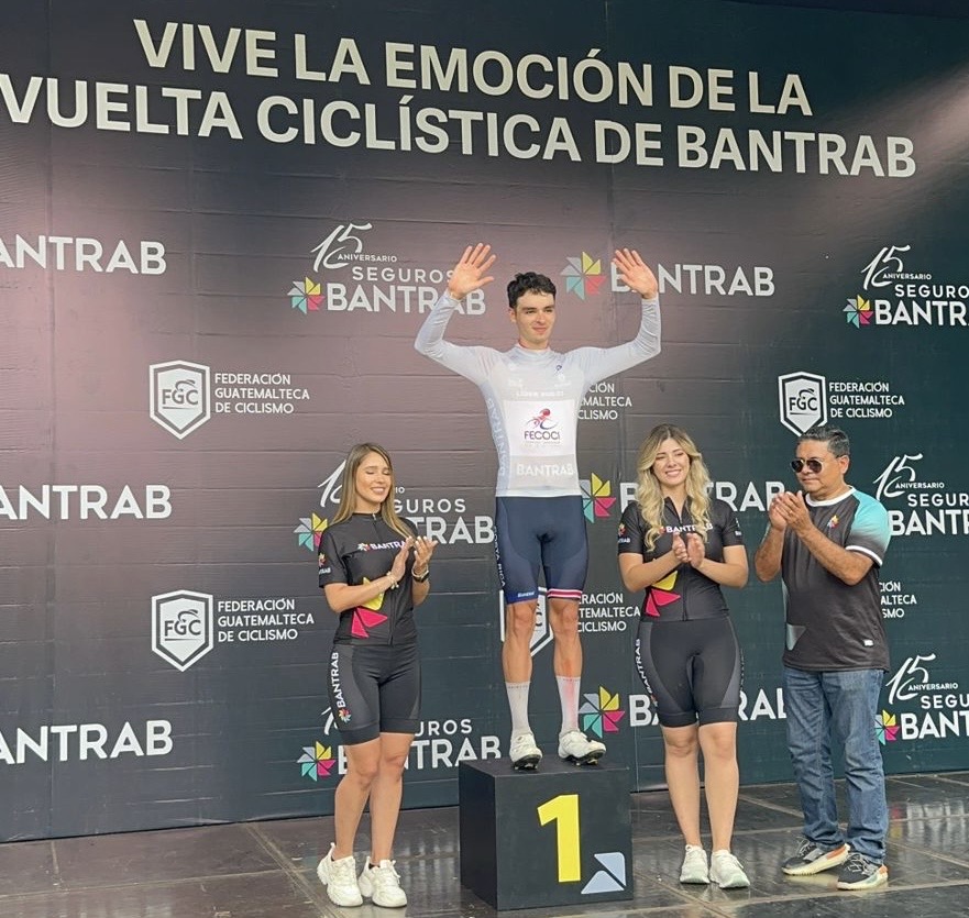 Gabriel Pacheco es nuevo líder de la Vuelta Bantrab en la categoría Sub 23