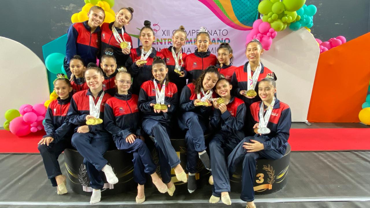 Costa Rica se corona campeón en Centroamericano de Gimnasia Rítmica