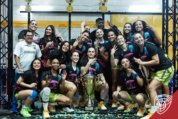 Abogadas Seminario E.L logra el tricampeonato en la Liga Superior de Baloncesto