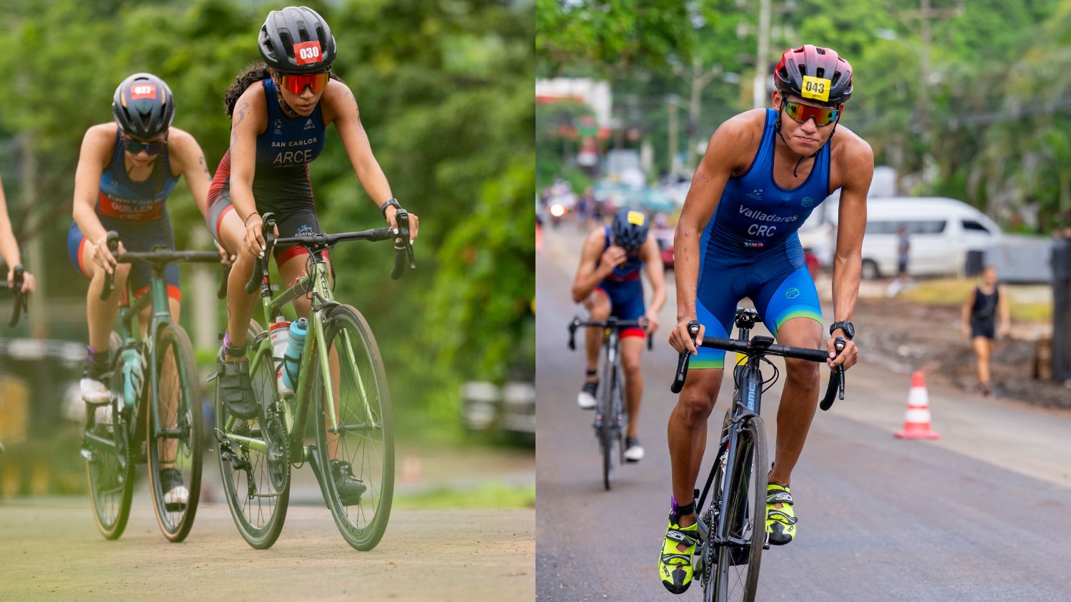 Valeria Arce y Michael Valladares destacaron como los mejores triatletas de Juegos Nacionales