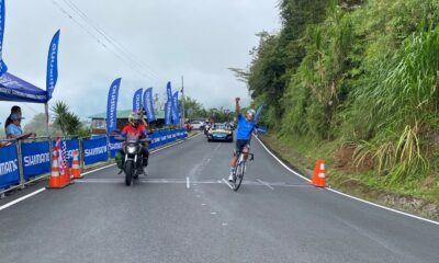 Daniel Gómez ganó la segunda etapa y es nuevo líder de Vuelta al Porvenir