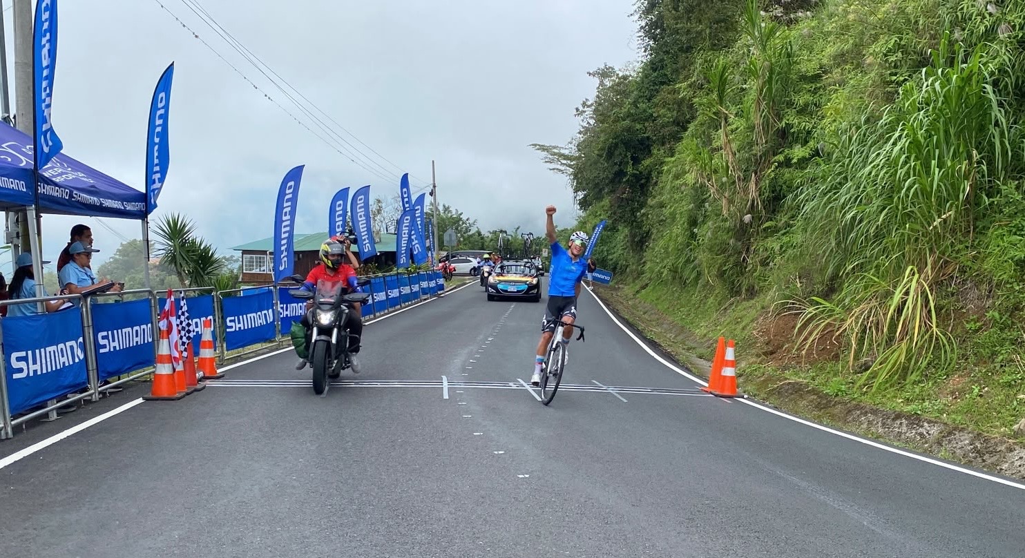 Daniel Gómez ganó la segunda etapa y es nuevo líder de Vuelta al Porvenir