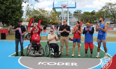 Canchas de baloncesto de La Sabana ya están habilitadas