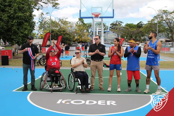Canchas de baloncesto de La Sabana ya están habilitadas