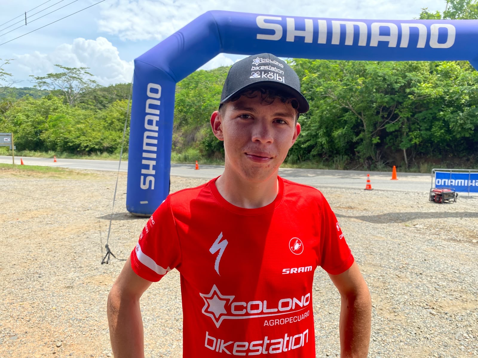 Kendall Fernández ganó la primera etapa de la Vuelta al Porvenir
