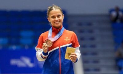 SAMANTHA MARÍN CONQUISTA LA MEDALLA DE BRONCE EN SUELO PARA COSTA RICA EN SANTO DOMINGO 2026