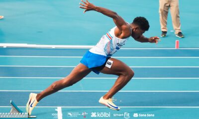 GERALD DRUMMOND CLASIFICA EN EL PRIMER LUGAR A LA GRAN FINAL DE LOS 400 METROS CON VALLAS EN SANTO DOMINGO 2026