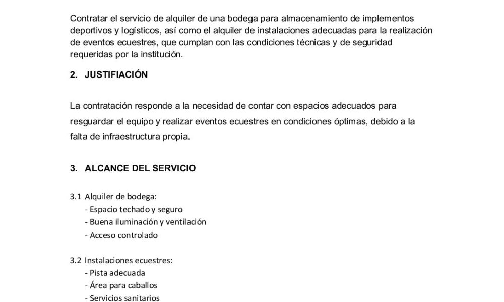 Licitacion de Alquiler de Instalaciones para Clínica de Salto