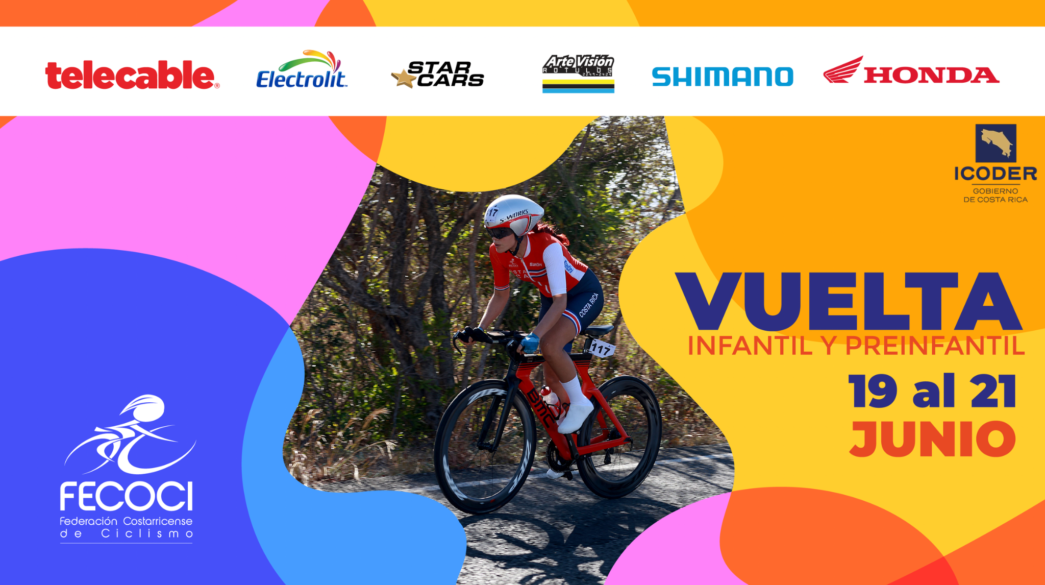 Lista de corredores inscritos en Vuelta Infantil