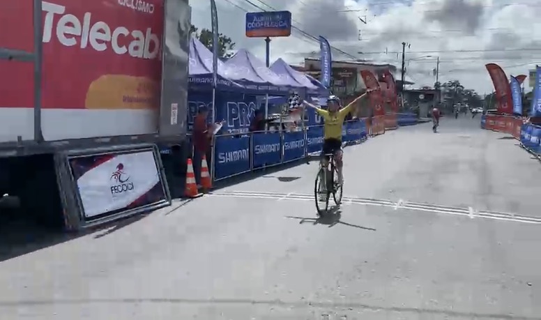 Camila Castro ganó la Categoría Prejuvenil de la Vuelta de la Juventud
